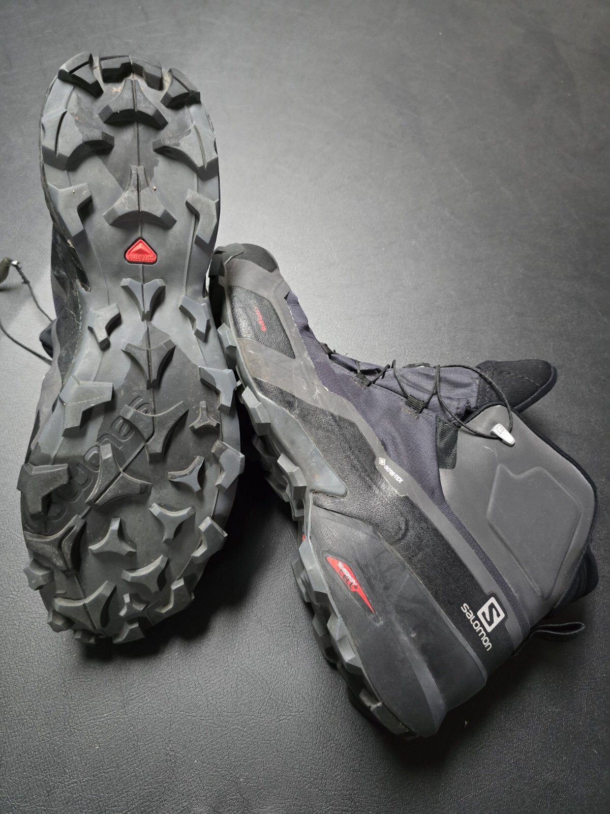 Scarpone da trekking Salomon Cross Hike Mid 12 5 GORE TEX GTX nero uomo