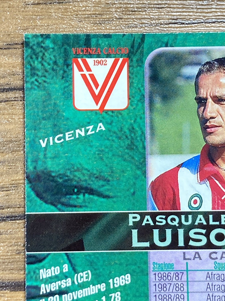Panini Card Calcio 98 1998 Serie A #106 Pasquale Luiso Vicenza | eBay