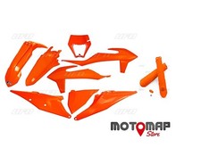 Full Kit Plastiche Ufo Plast KTM EXC F 250 350 450 2021 2022 2023 Arancio Fluo