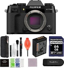 Fujifilm X-T50 Mirrorless Camera Black Bundle Starter