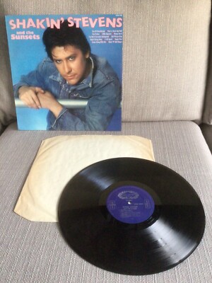 shakin stevens and the sunsets 1981 Lp Original Vinyl Rock N Roll