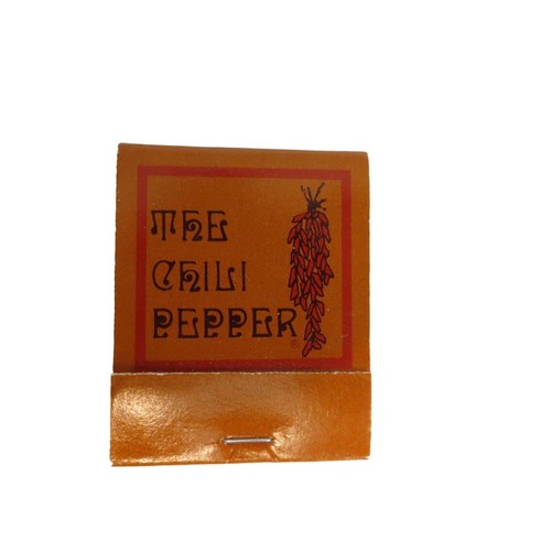 The Chili Pepper Restaurant Denver CO Matches Matchbook Advertising