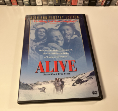 Alive 1993 Survival Drama DVD 30th Anniversary Ethan Hawke Andes
