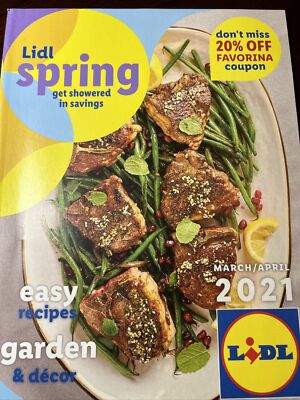 Lidl recipe magazine ¦¦ Lidl spring ¦¦ March/April 2021 issue