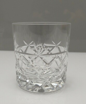 Royal Brierley Crystal Bruce Cut Whisky Becher Glas Gläser 3'''' 7,6 cm
