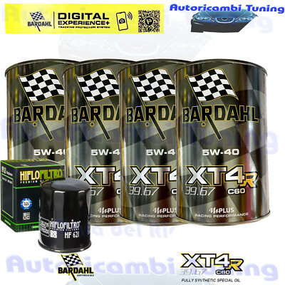 Wartungsset Öl Bardahl XT4R 5W40 Für Arctic Cat XC450 i EFI EFT 2011>2017