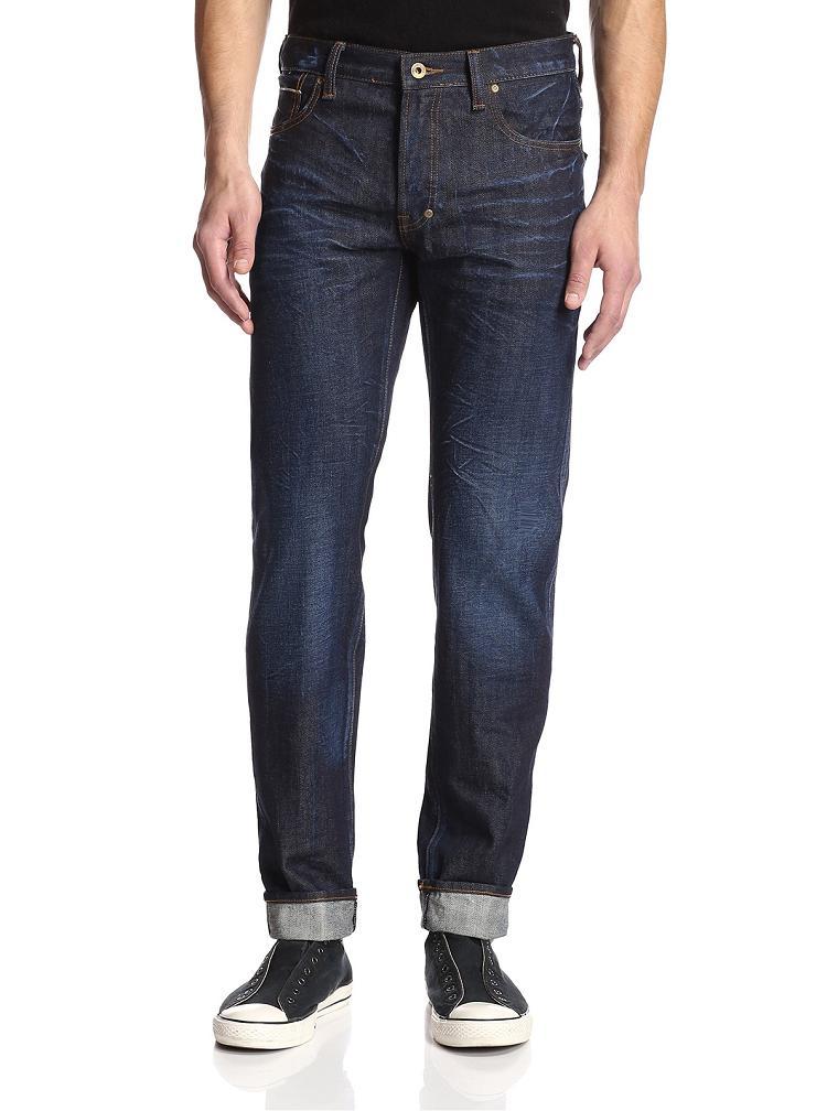 PRPS Rambler Japanese Selvedge Denim Men's Slim Fit Jeans $200 NEW