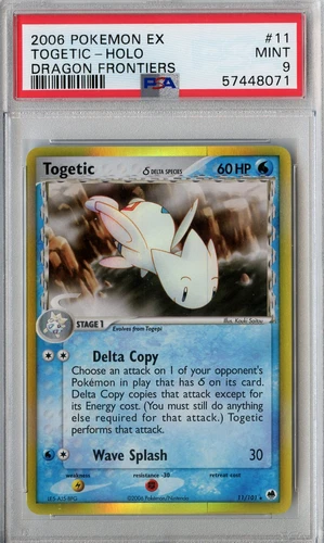Pokemon - Togetic Delta (11/101) - Holo Rare - EX Dragon Frontiers [PSA 9]