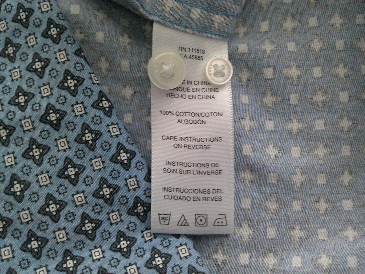中国 Michael Kors Men's Button Down Long Sleeve Shirt Classic Fit