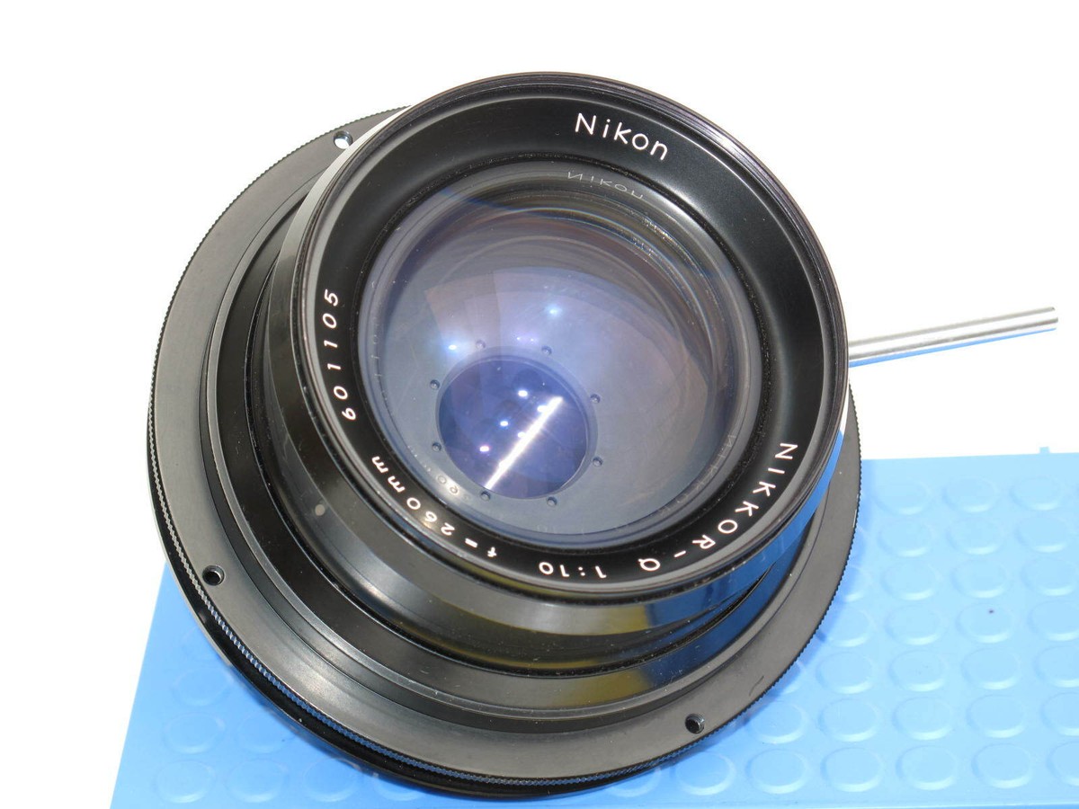 RARE Nikon Nikkor-Q 260mm f:10 lens with caps, US SELLER RARE Nikon Nikkor-Q 260mm f:10 lens with caps, US SELLER