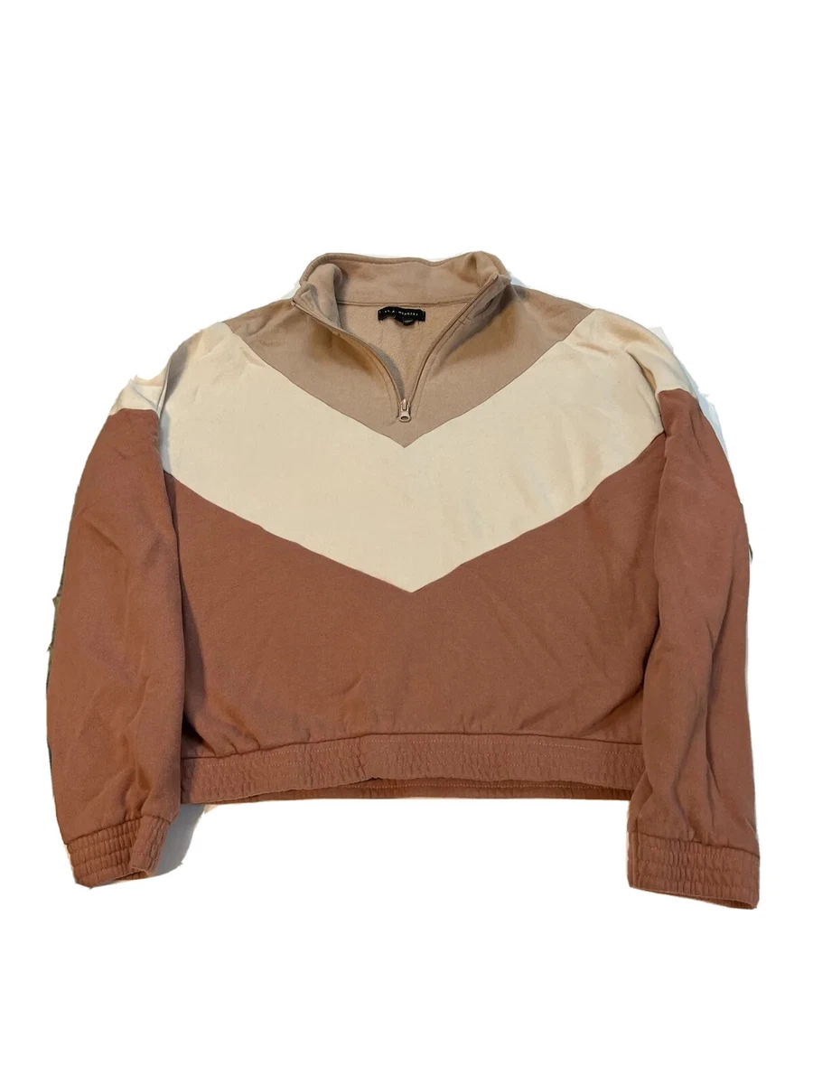 Woman s quarter zip LA Hearts sweatshirt size S eBay