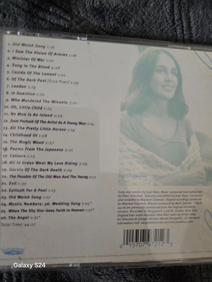 JOAN BAEZ TRILOGY-"JOAN,"NOEL"AND " BAPTISM"EXC CD'S/. 1966-1968. Foto 4 de 4