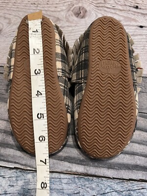 Monkey Feet Baby Shoes Moccasins Checkered Plaid Black Red