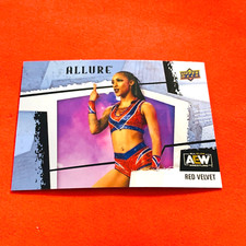 Red Velvet .. AEW .. 2022 Upper Deck Allure Wrestling Card 111
