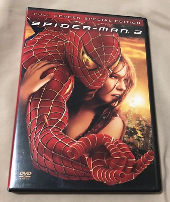 Spider Man 2 Dvd 2 Disc Set Full Screen Kirsten Dunst Tobey Maguire Amazing Ebay