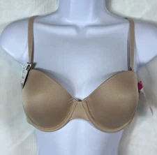 NWT Maidenform Self Expressions Beige Multiway Straps and Strapless Bra