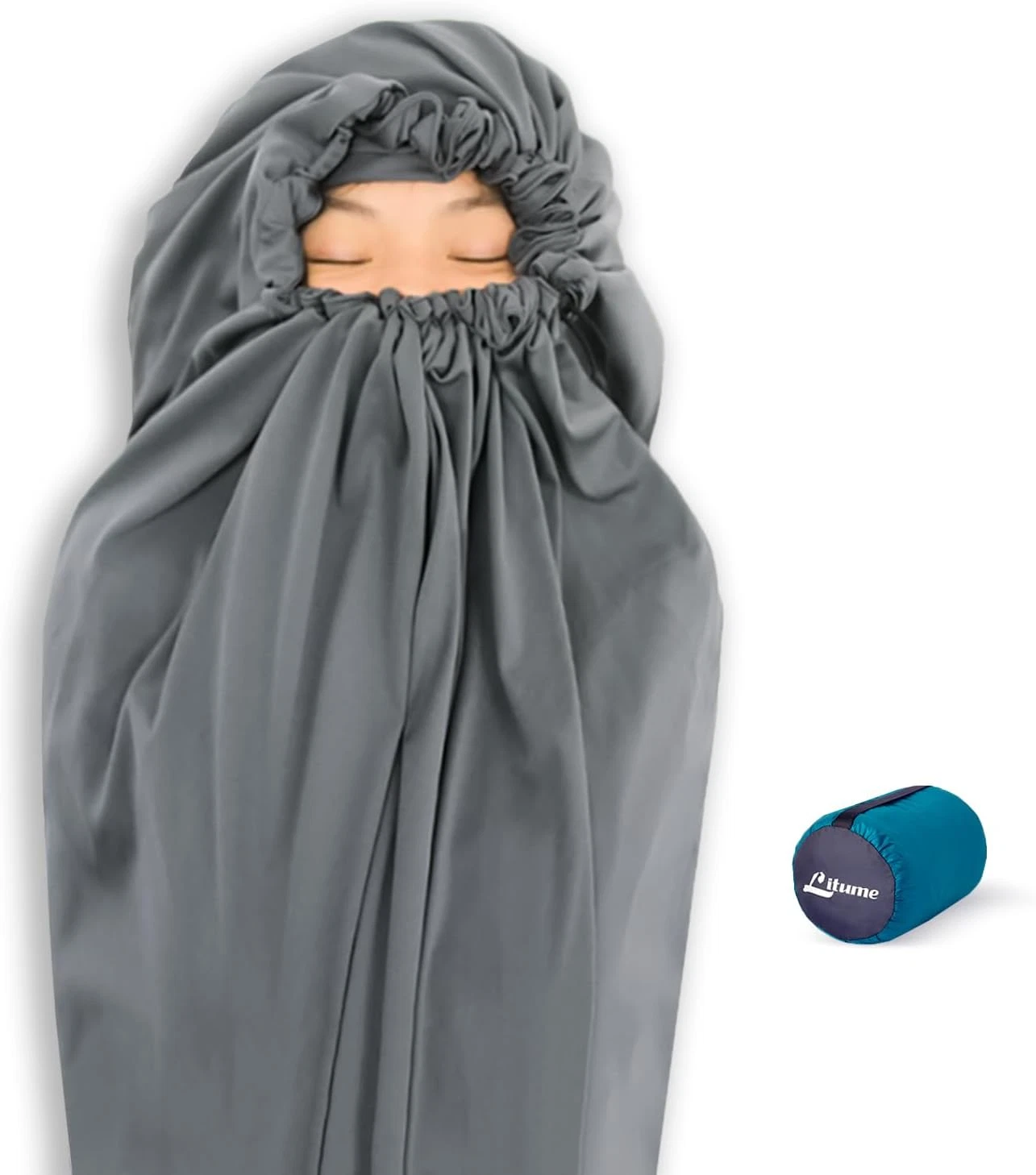 Thermolite Mummy Sleeping Bag Liner - Adds 22°F for Cold Weather Camping