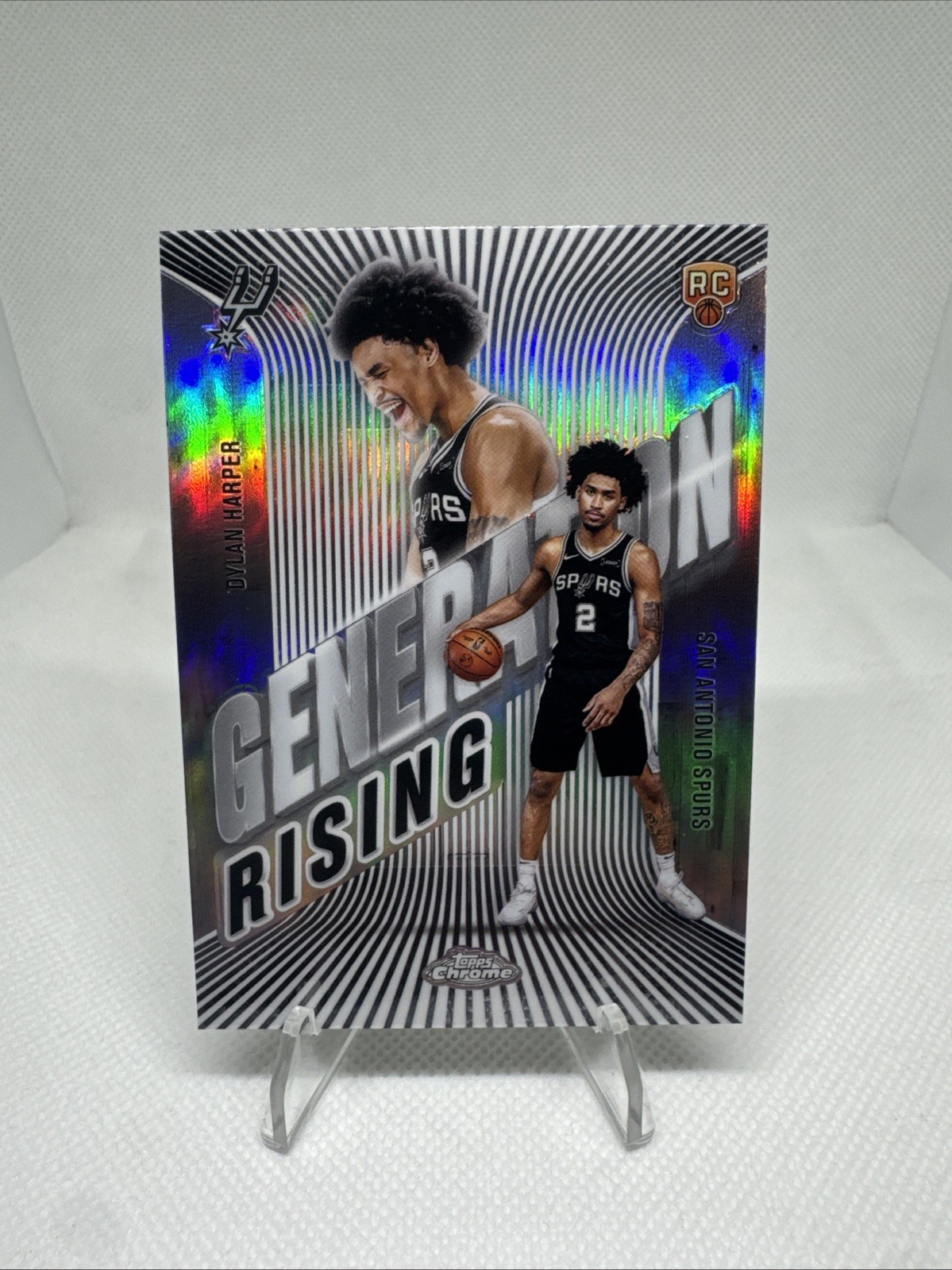 2025-26 Topps Chrome Generation Rising Refractor #GR-2 Dylan Harper