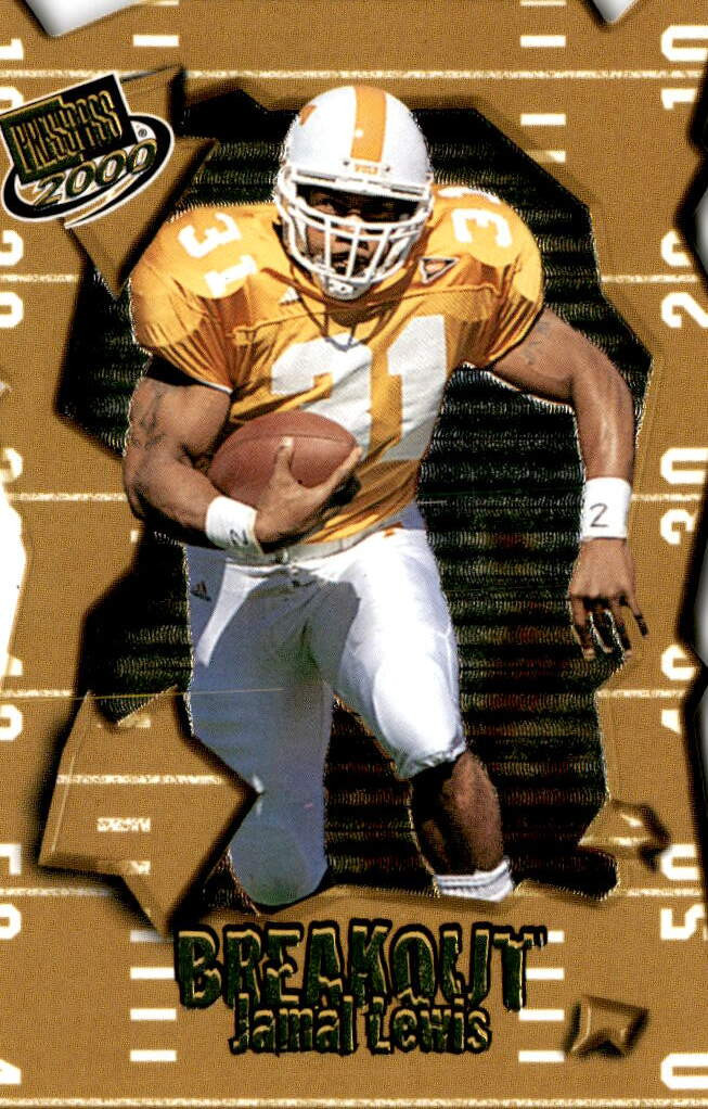 Jamal Lewis Press Pass Breakout #BO31 Base