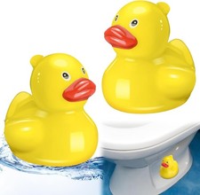2 Pack Toilet Bolt Caps Decorative Toilet Bolt Screw Covers Ceramic Yellow Duck