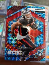 2025 Panini Mosaic Bijan Robinson Epic Performers #ed 65/99 Falcons