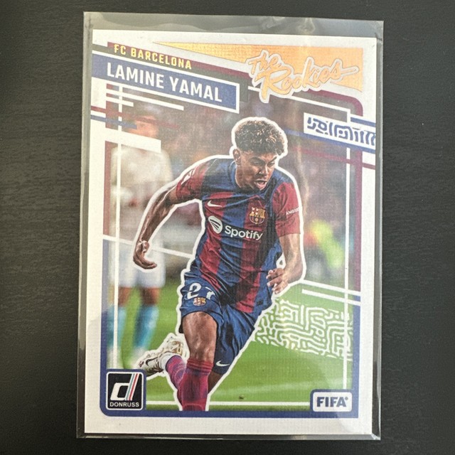 2023-24 Panini Donruss Soccer The Rookies #25 Lamine Yamal - Trading Card