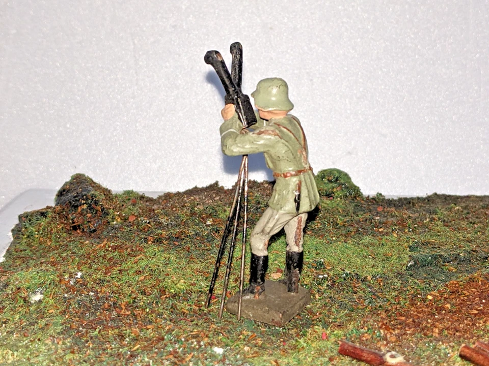 LINEOL  --  Ordonanzoffizier  mit  Scherenfernrohr    ( siehe  Bilder ) - Bild 3 von 4