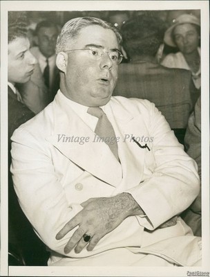 1938 Photo Spencer Mcculloch St Louis Post-Dispatch Before Senate Courts 6x8