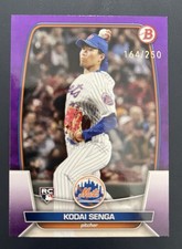 2023 Bowman - Kodai Senga #75 Purple /250 (RC)
