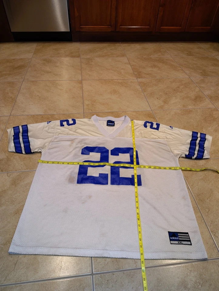 Vintage Adidas 90s Dallas Cowboys Emmitt Smith Adult XXL jersey by Adidas - Image 3 of 4