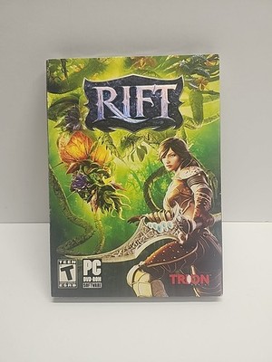 Rift The Trion RPG Game PC DVD-ROM 2011 New Sealed Complete In Box Windows XP/7