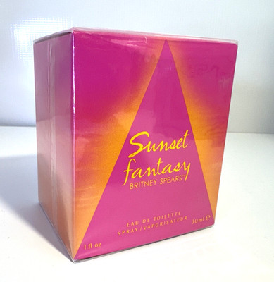 Sunset Fantasy by Britney Spears 1oz 30ml EDT Spray, NEW, SEALED, RARE