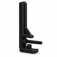 Pegboard Desk Clamp – Compatible with Ikea Skadis – Compatible with Ikea, Black