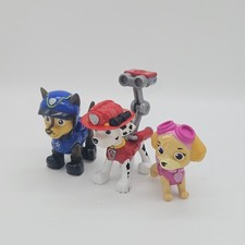 Spin Master PAW Patrol Action Pack Pup Lot Chase Marshall Skye Spy Fire Aviator
