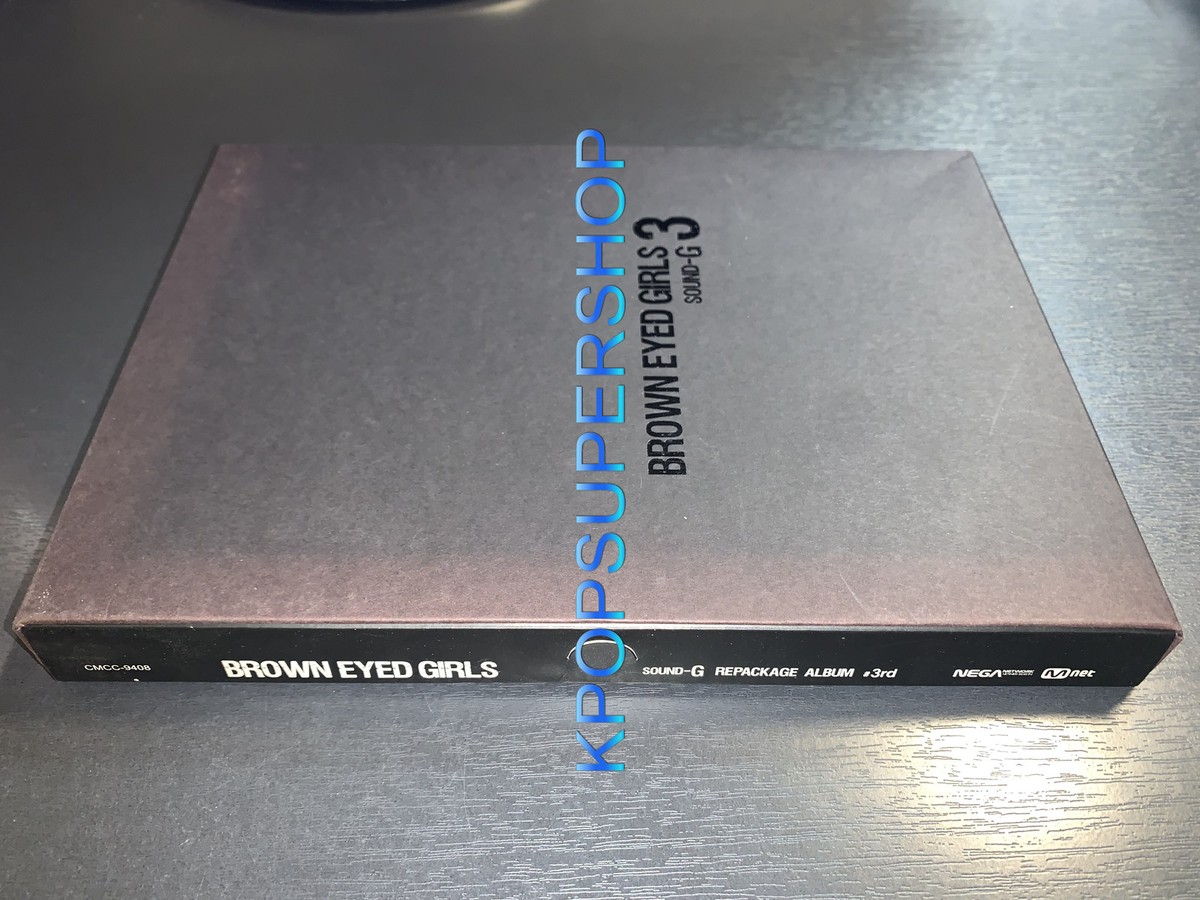 Brown Eyed Girls 3rd Mini Album Sound-G + Repackage Album 3 CD