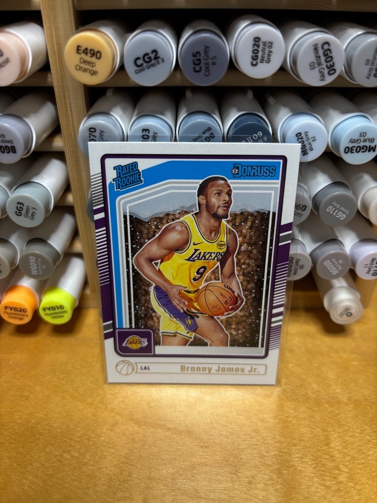 2024-25 Panini Donruss Bronny James Jr. RC #243 Los Angeles Lakers Winter