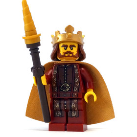 LEGO Castle King Nobleman Prince Knight Minifigure Kingdoms Classic Medieval CMF