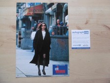 Linda Fiorentino Autogramm signed A4 Lobbycard "Die Letzte Verführung" ACOA