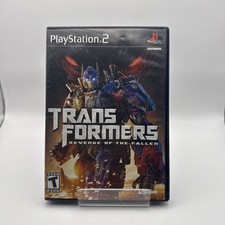 Transformers Revenge of the Fallen Sony PlayStation 2 PS2 CIB Complete Manual