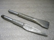 Vintage Craftsman 2 Pc Air Hammer Chisel Bit Set Pneumatic Tool Accessories