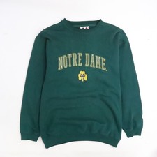 Vintage Notre Dame Fighting Irish Crewneck Sweatshirt Size Large NCAA