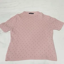 Jacques Vert Womens Pink  Wool Jumper Size L