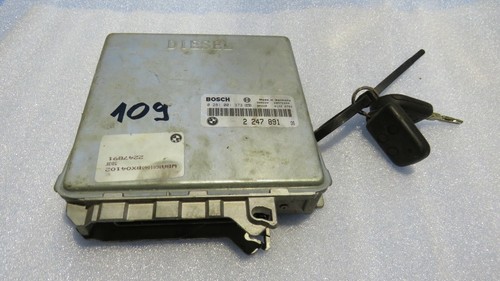 BMW E39 - Motor Steuergerät / Engine ECU + KEY 2247891 BOSCH 0281001373 / DIESEL