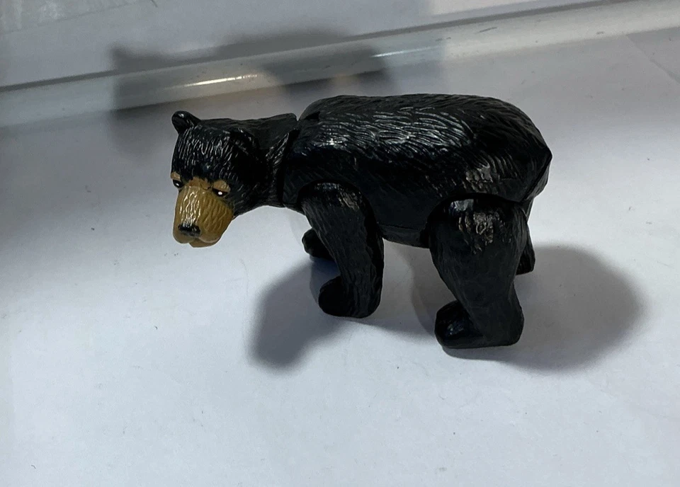 Steve Irwin Talking Crocodile Hunter 6.5”T Blue Shirt & 2001 Black Bear K&M 3”L - Image 2 of 4