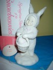 DEPT 56  SNOWBUNNIES   A TISKET  A TASKET   #26026   ADORABLE FOR EASTER NEW  — photo 4