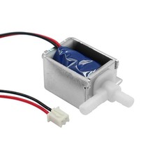 MAGNETVENTIL 3/2-Wege direktgesteuert 5mm-Schlauchanschluss RM2,54-Stecker 12VDC