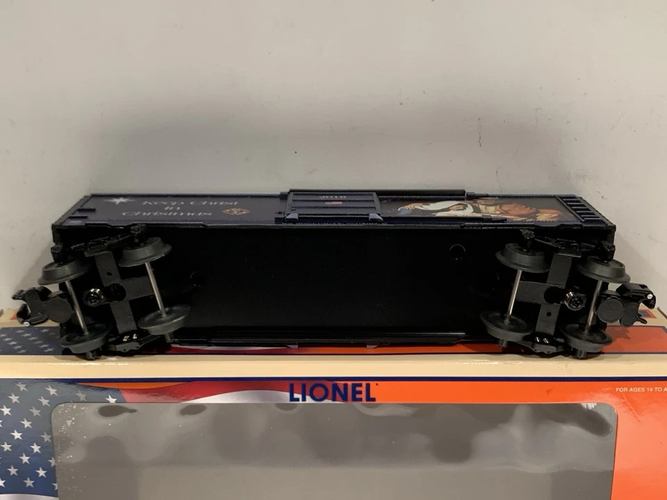 LIONEL CHRISTMAS (KEEP CHRIST IN) BOXCAR 6-58031! O GAUGE RELIGIOUS CHURCH JESUS - Image 2 of 4