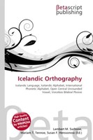 Lambert M. Surhone (U. A.) | Icelandic Orthography | Taschenbuch | Englisch