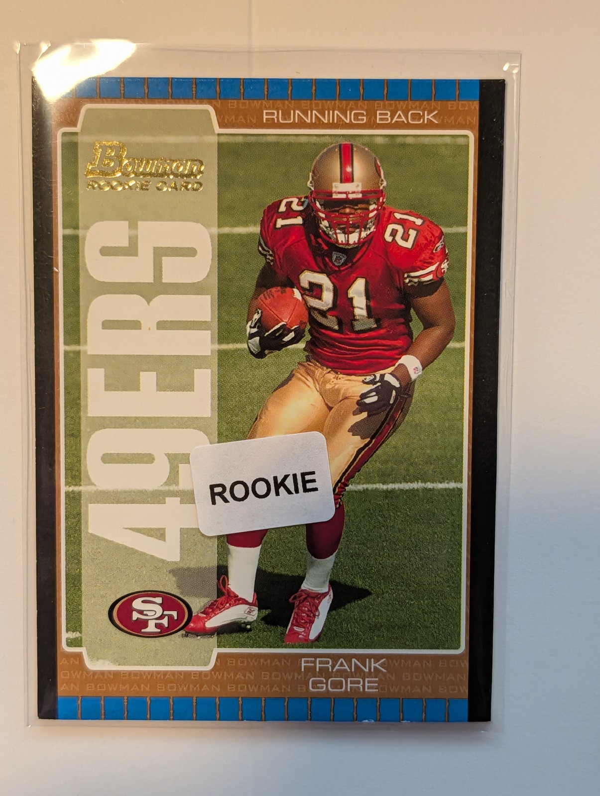 Frank Gore Bowman #130 Base