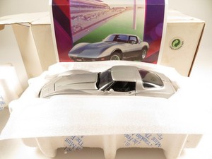 CHEVROLET CORVETTE CABRIOLET Franklin comme neuf 1956 1:24 moulé sous